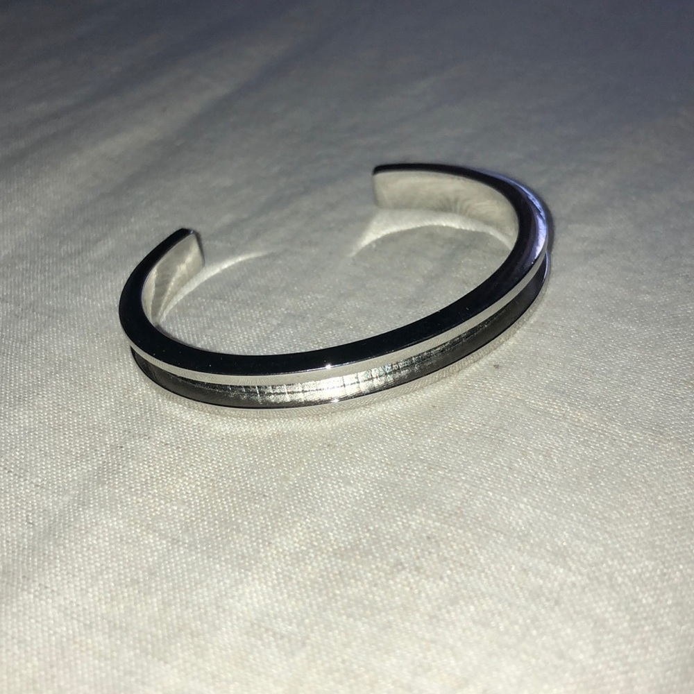 Silver Hair Tie Bracelet